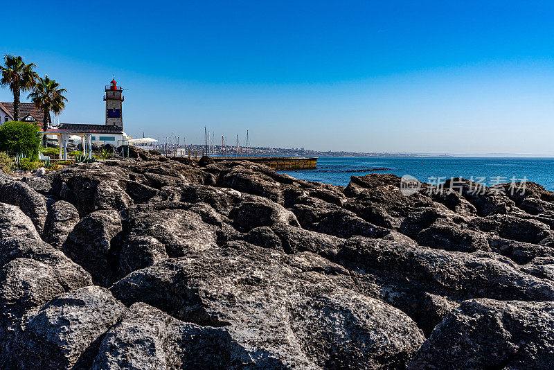 圣玛尔塔堡垒和灯塔——葡萄牙卡斯凯伊斯，Rei Humberto II de Itália的海岸风光